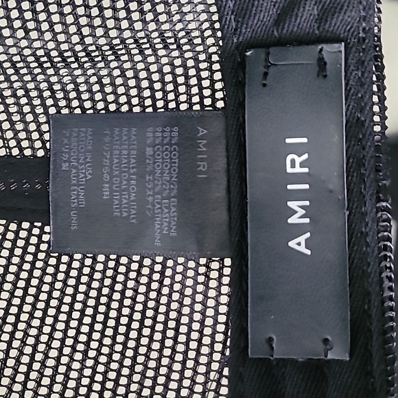 AMIRI BLACK STAR HAT - Picture 3 of 8